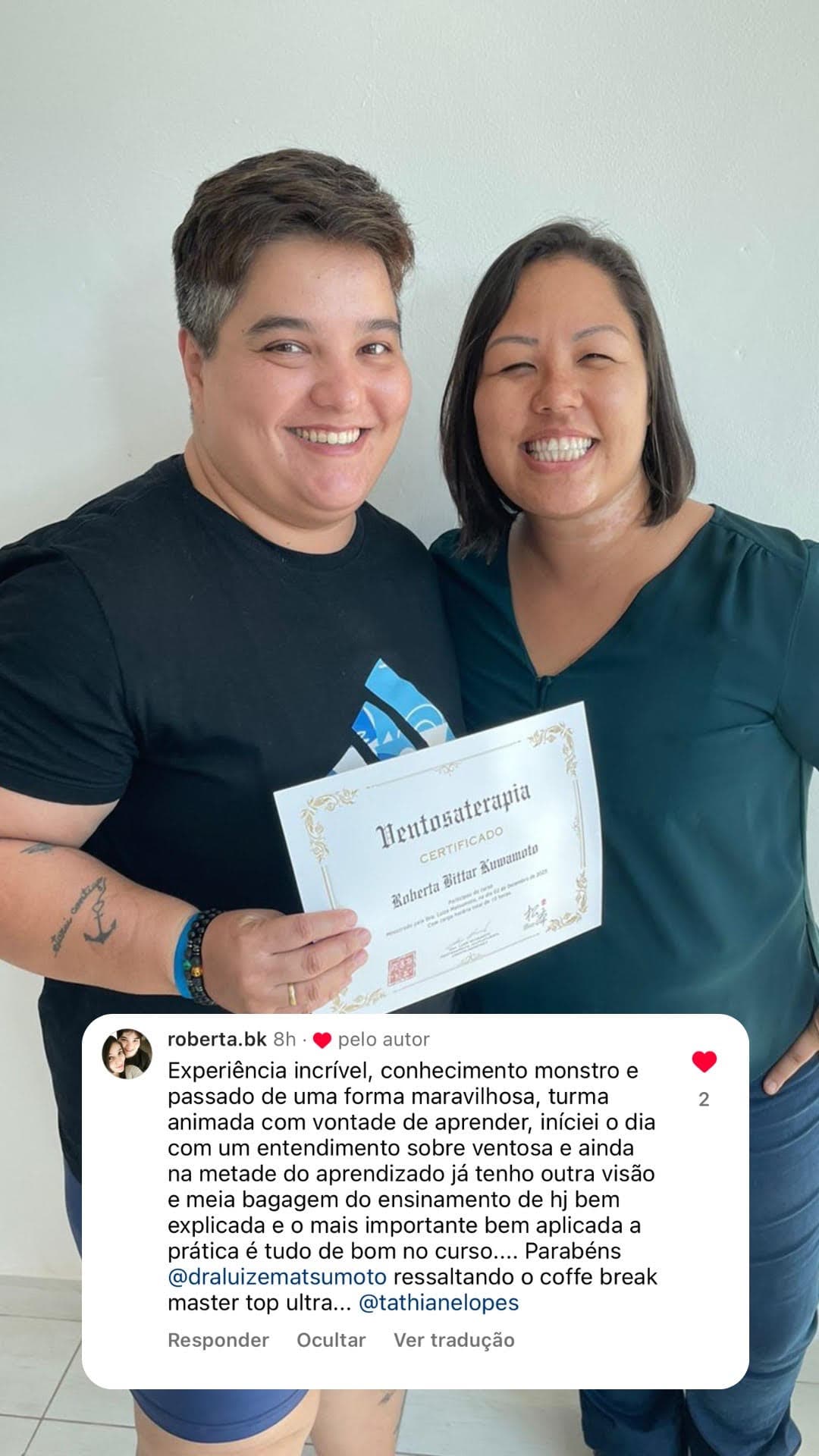 Depoimento Roberta