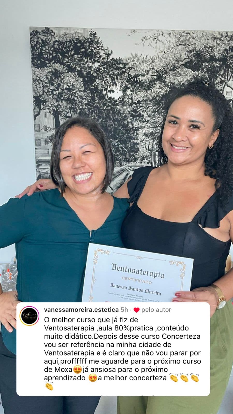 Ventosa - Depoimento - Vanessa Moreira